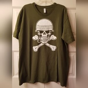 Francisco's Italian Army Mens T-Shirt Pittsburgh Pirates Green Size 2XL Rare EUC